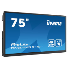 Interaktivní monitor iiyama ProLite TE7504MIS-B1AG 75 "24/7, 4K, AntiGlare, iiWare (Andorid),20 dotykových bodů , SlotPC, WiFi