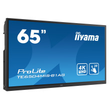Interaktivní monitor iiyama ProLite TE6504MIS-B1AG 65" 24/7, 4K, AntiGlare, iiWare (Andorid),20 dotykových bodů , SlotPC, WiFi