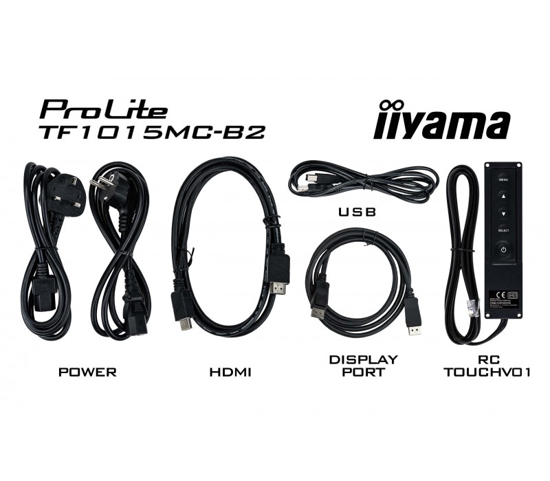 Dotykový monitor  iiyama ProLite TF1015MC-B2 10" IP65