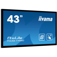 Dotykový monitor IIYAMA T4361MSC-B1 40 bodu dotyku 24/7  IP65 Slot OPS