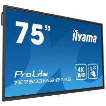 Dotykový monitor  iiyama ProLite TE7503MIS-B1AG 75" 4K, AntiGlare, iiWare(Andorid), 20 dotykových bodu , OPS, WiFi