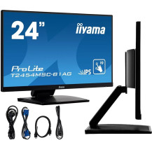 iiyama ProLite T2454MSC-B1AG 24" dotykový monitor IPS LED /VGA, HDMI, reproduktory/ s antireflexnou vrstvou