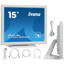 Dotykový monitor iiyama ProLite T1531SR-W5 15" biely