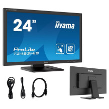 Dotykový monitor iiyama Prolite T2453MIS-B1 24", VA LED, VGA/HDMI/DP, 10 IR dotykových bodov