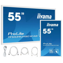 Dotykový monitor iiyama ProLite TF5539UHSC-W1AG 55" 4K Open Frame PCAP, IPS, 24/7, biely