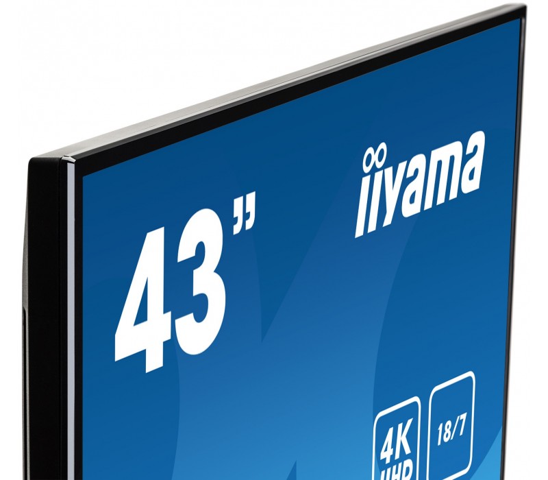 Veľkoformátový monitor iiyama ProLite LE4340UHS-B1 43" 4K iisignage