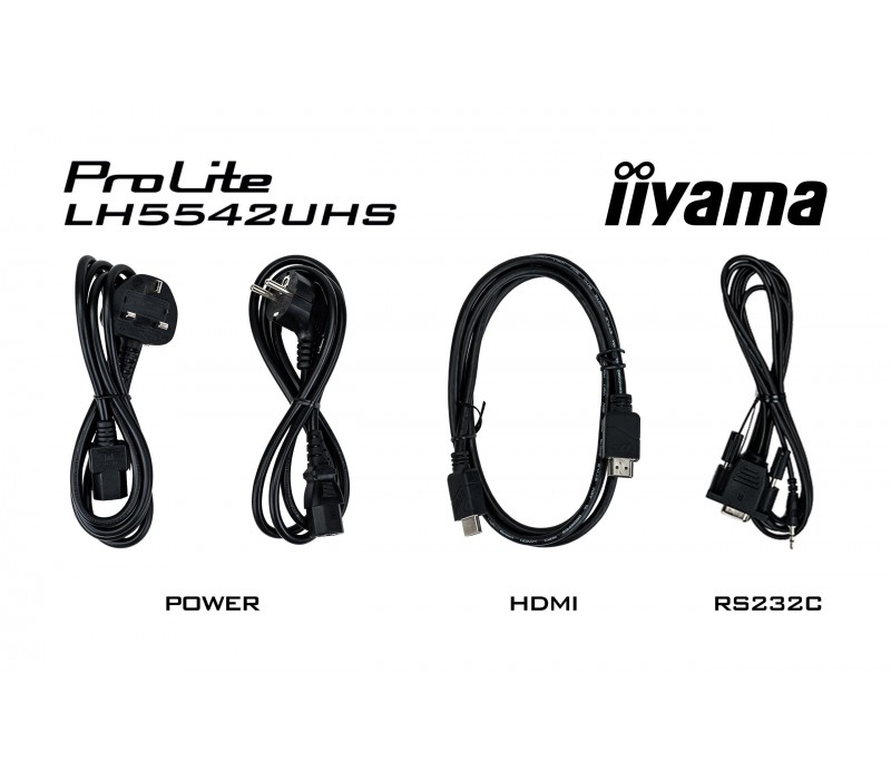 Monitor DigitalSignage iiyama ProLite LH5542UHS-B3 55", 4K, IPS, 18/7, Android, Intel® SDM, eshare, iisignage