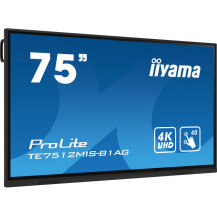 Interaktívny monitor 75" iiyama ProLite TE7512MIS-B1AG IPS LED 4K /VGA HDMI USB-C WiFi/ iiware, Android11, ScreenSharePro