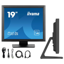 Dotykový monitor iiyama ProLite T1931SR-B1S 19" IPS LED /VGA, HDMI, DisplayPort/ Reproduktory, IP54, odporový