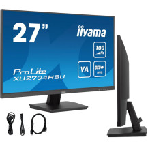 Monitor iiyama ProLite XU2794HSU-B6 27" VA LED 100Hz 1ms /HDMI DisplayPort/ hub USB FlickerFree