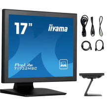 iiyama ProLite T1732MSC-B1SAG 17" TN LED monitor s dotykovou obrazovkou /VGA, HDMI, DP/ Reproduktory