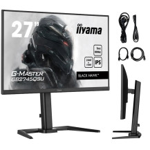 Monitor iiyama G-Master GB2745QSU-B1 Black Hawk 27" WQHD IPS LED 100Hz 1ms /HDMI DisplayPort/ hub USB FlickerFree HAS