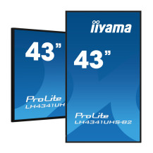 Monitor iiyama ProLite LE4341UHS-B2 43" IPS LED, 4K, 24/7 Digital Signage, 1xVGA, 3xHDMI, Głośniki