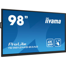 Interaktívna obrazovka iiyama TE9812MIS-B3AG 98" IPS LED 4K /VGA, 3xHDMI, USB-C/ iiware10, Android11, WiFi6, Lan, DMS, 24/7, 7h
