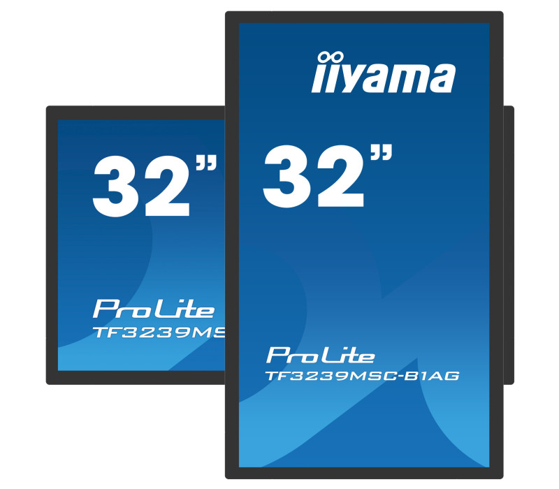 Dotykový monitor iiyama ProLite TF3239MSC-B1AG 32" AMVA, 24/7, AntiGlare, 12xPCAP, OpenFrame