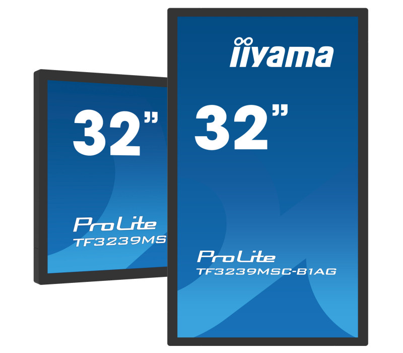 Dotykový monitor iiyama ProLite TF3239MSC-B1AG 32" AMVA, 24/7, AntiGlare, 12xPCAP, OpenFrame