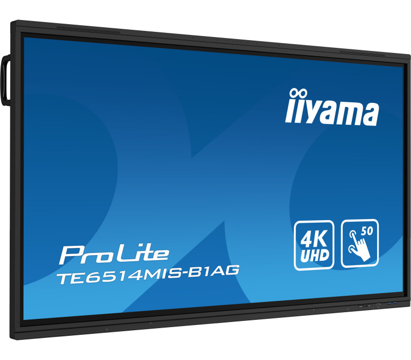 interaktívny dotykový monitor iiyama ProLite TE6514MIS-B1AG 65" 4K, VA LED, Android13, iiWare11, ScreenShare, 24/7