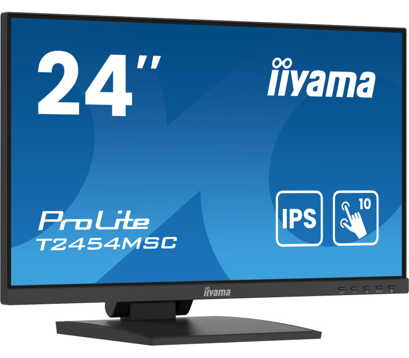 iiyama ProLite T2454MSC-B2AG 24" dotykový monitor IPS LED /HDMI, DP, reproduktory/ s antireflexnou vrstvou