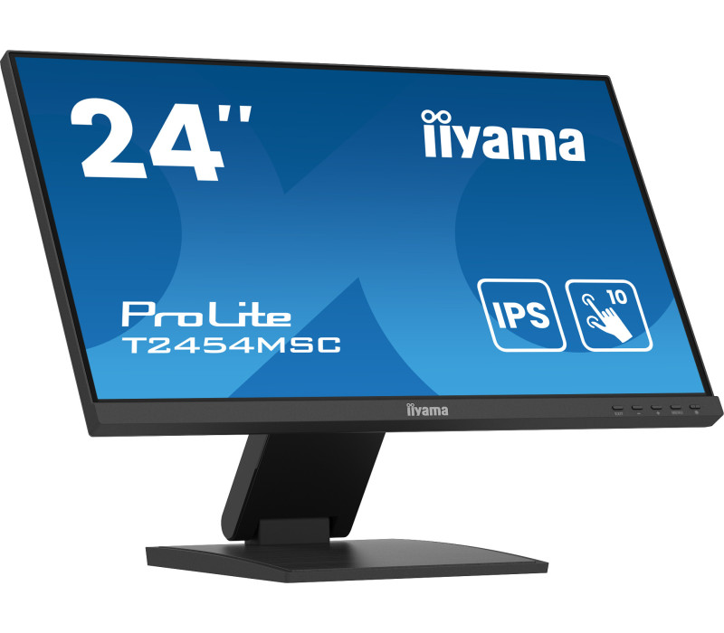 iiyama ProLite T2454MSC-B2AG 24" dotykový monitor IPS LED /HDMI, DP, reproduktory/ s antireflexnou vrstvou