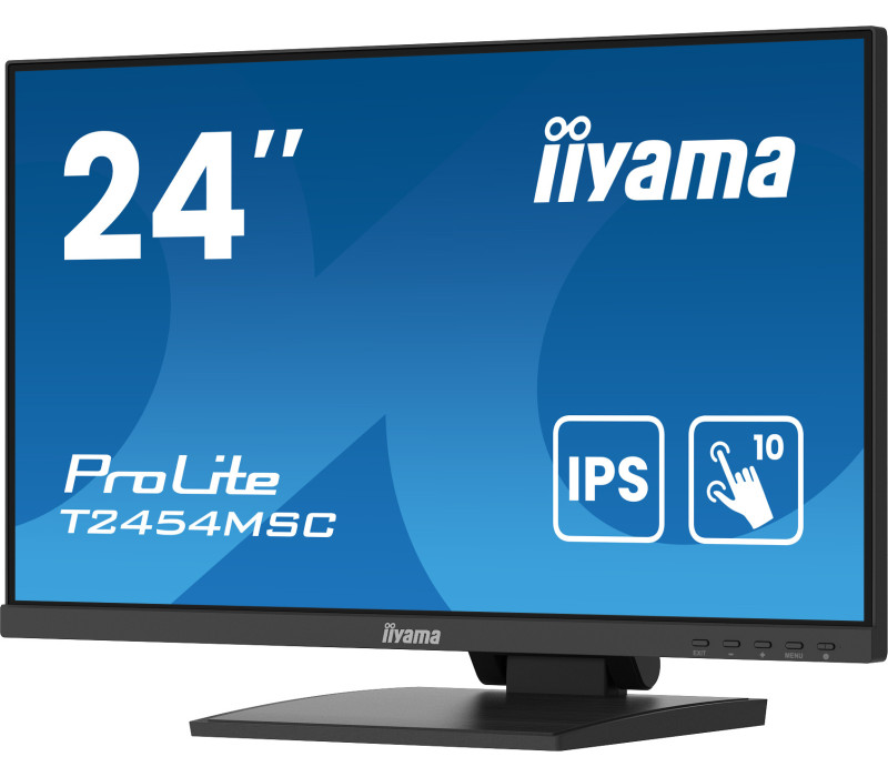 iiyama ProLite T2454MSC-B2AG 24" dotykový monitor IPS LED /HDMI, DP, reproduktory/ s antireflexnou vrstvou