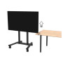 Elektrický pojazdný vozík Neomounts FL55-875BL1 37-100'' max 110KG, vesa 100x100-800x600 115,2cm-180,2cm