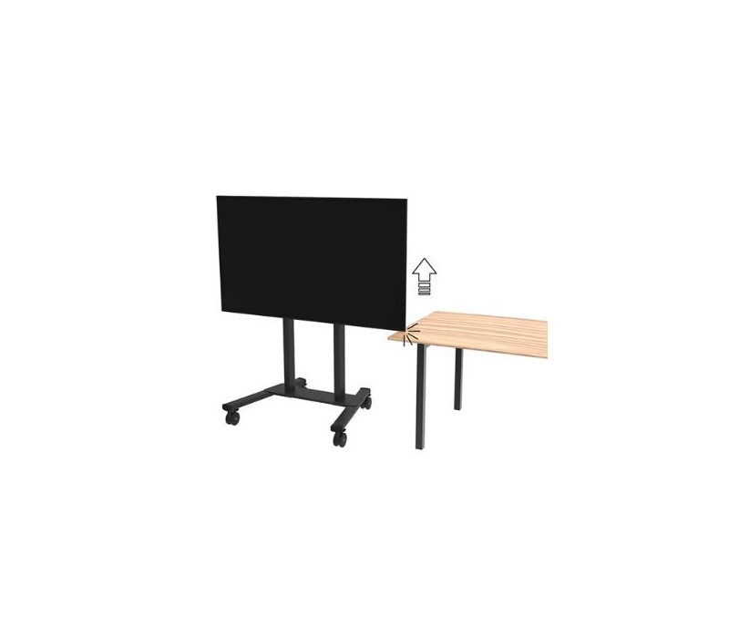 Elektrický pojazdný vozík Neomounts FL55-875BL1 37-100'' max 110KG, vesa 100x100-800x600 115,2cm-180,2cm