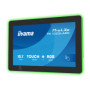 Dotykový monitor iiyama TW1025LASC-B3PNR 10" Android 16, POE, NFC/RFID, LED RGB, iiSignage², kamera, mikrofón, reproduktory