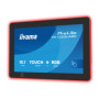 Dotykový monitor iiyama TW1025LASC-B3PNR 10" Android 16, POE, NFC/RFID, LED RGB, iiSignage², kamera, mikrofón, reproduktory