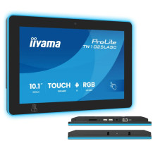 Dotykový monitor iiyama TW1025LASC-B3PNR 10" Android 16, POE, NFC/RFID, LED RGB, iiSignage², kamera, mikrofón, reproduktory