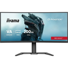 Monitor iiyama G-Master GCB3484WQSU-B2, 34", zakrivený, UWQHD, VA, LED, 200 Hz, 0,4 ms, HDR, FreeSync Premium, 2x HDMI, 1x DP