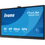 Interaktívny monitor iiyama 55" TE5513A-B3AG 4K IPS LED, Android 14+EDLA, iiShare, DMS, WiFi 6E, USB-C, NFC, PureTouch-IR+