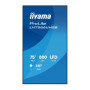 Digitálna reklama iiyama LH7566UHSB-B1AG 75" 4K UHD 800 cd/m² iiSignage², iiControl, iiShare, 24/7, Wi-Fi, Android 14