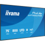 Digitálna reklama iiyama LH7566UHSB-B1AG 75" 4K UHD 800 cd/m² iiSignage², iiControl, iiShare, 24/7, Wi-Fi, Android 14