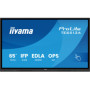 Interaktívny monitor iiyama 65" TE6513A-B3AG 4K IPS LED, Android 14+EDLA, iiShare, DMS, WiFi 6E, USB-C, NFC, PureTouch-IR+