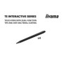 Interaktívny monitor iiyama 86" TE8613A-B3AG 4K IPS LED, Android 14+EDLA, iiShare, DMS, WiFi 6E, USB-C, NFC, PureTouch-IR+