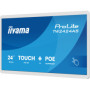 Biely interaktívny monitor iiyama 24" TW2424AS-W3P FHD, Android 14 s GMS, Wi-Fi, LAN, PoE, iiSignage², 24/7