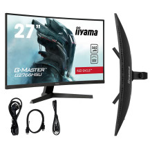Monitor iiyama G-Master G2766HSU-B1 RedEagle 27" zakrivená obrazovka VA LED, 1ms, 165Hz, HDR, FreeSync Premium, FlickerFree, Bla