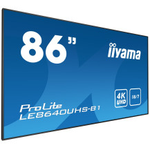 Velkoformátový monitor iiyama ProLite LE8640UHS-B1 86" 4K iisignage
