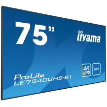 Velkoformátový monitor iiyama ProLite LE7540UHS-B1 75" 4K iisignage