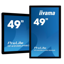 Dotykový monitor k montáži iiyama ProLite TF4938UHSC-B2AG 4K LED 24/7 OpenFrame AntiGlare